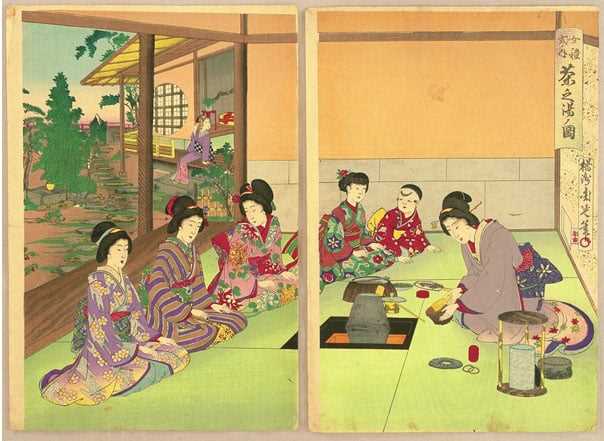 Традиции японской чайной церемонии