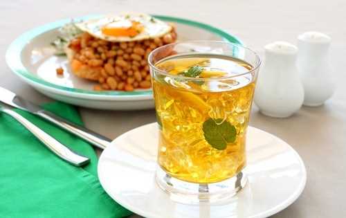 Рецепты прохладительных напитков на основе зеленого чая